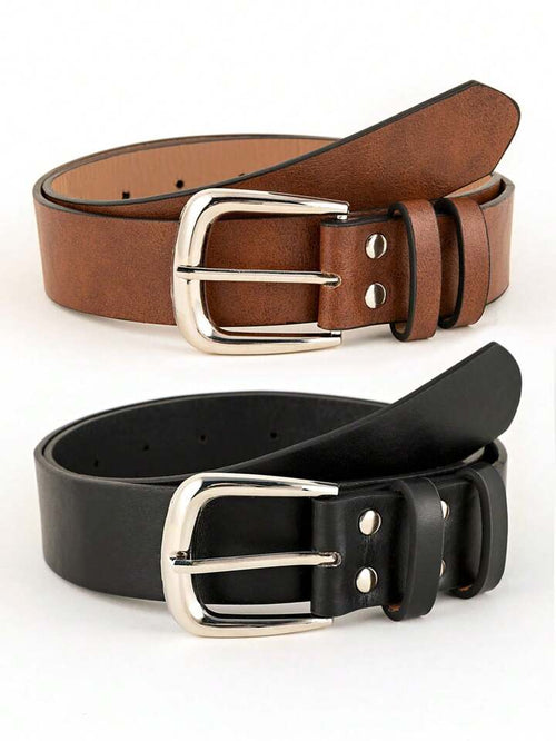 Always Elegant 2-Piece Classic Belt Set