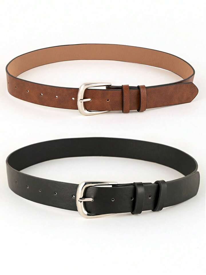 Always Elegant 2-Piece Classic Belt Set