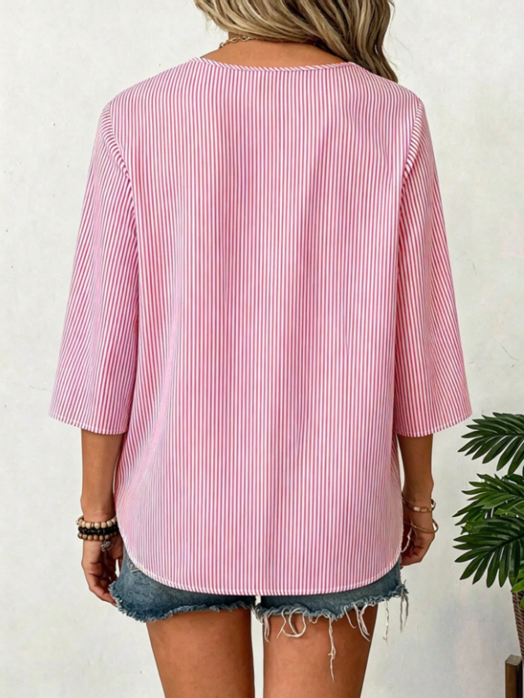 Lightweight Striped Top for Minimalist Summer Wardrobes
